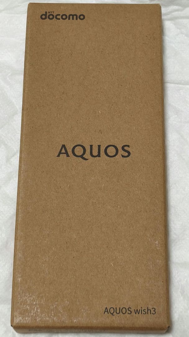 AQUOS wish3 SH-53D docomo　シムフリー　中古