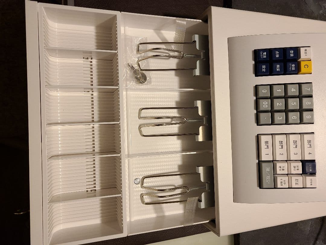 CLOVER JET120普通紙レジスター　鍵付き