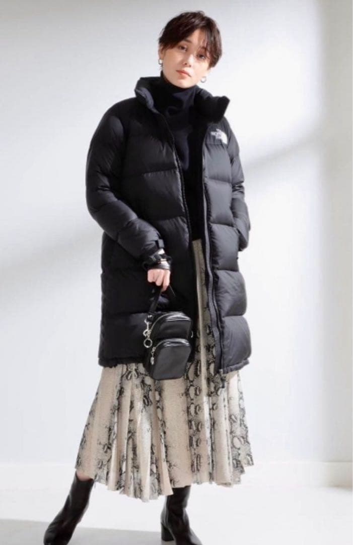 【値下げ‼︎】新品　THE NORTH FACE ダウンコート　ロングヌプシ　L