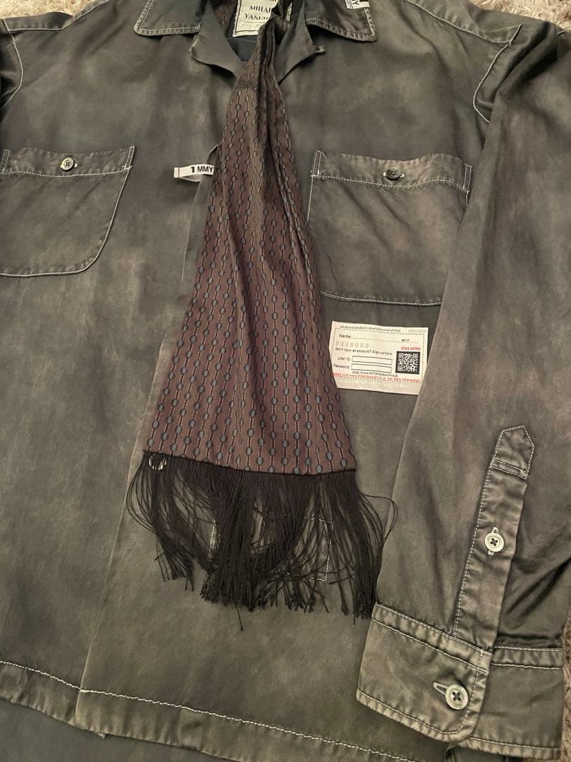 【✨早い者勝ち✨】メゾン ミハラヤスヒロ24ss グラデーションシャツ