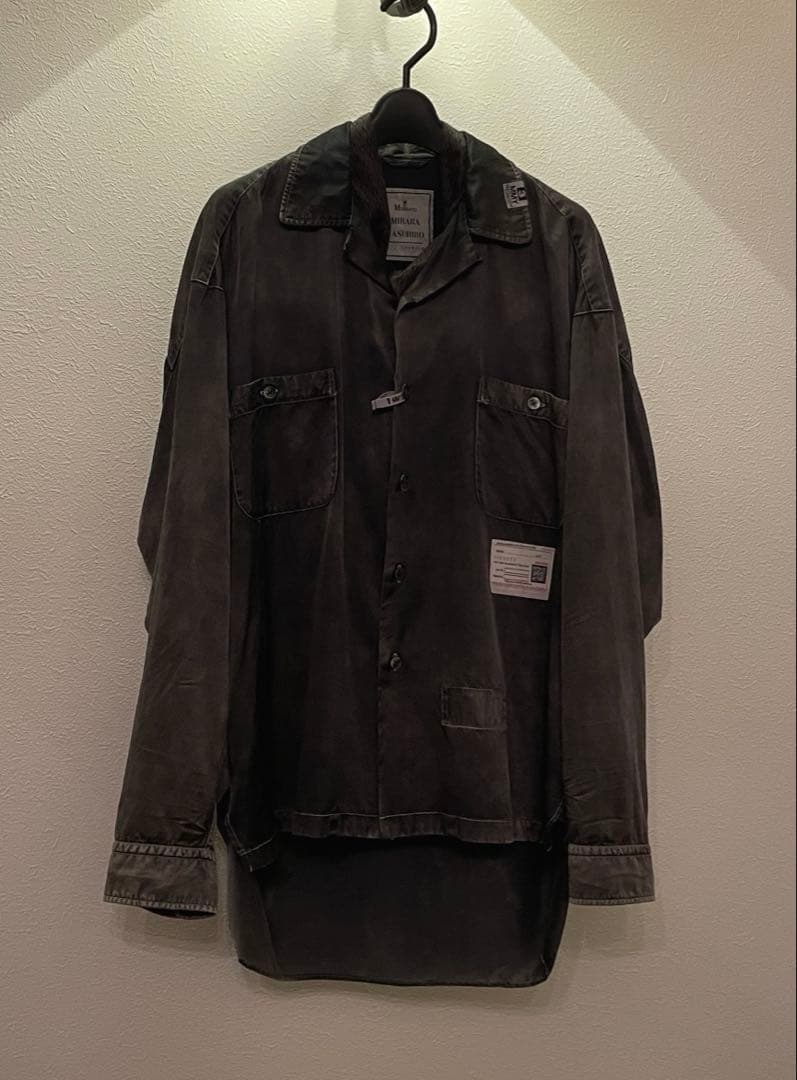 【✨早い者勝ち✨】メゾン ミハラヤスヒロ24ss グラデーションシャツ