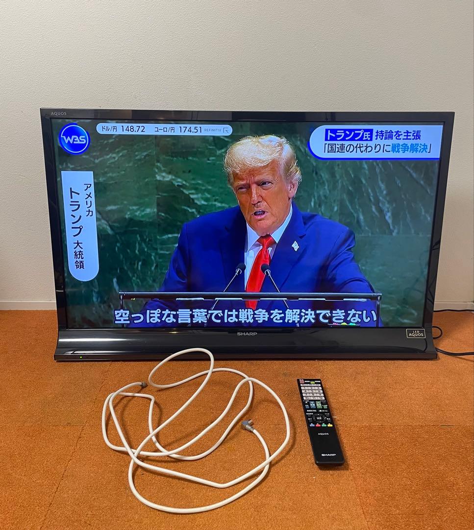 SrkRy0118シャープ AQUOS 40V型 スタイリッシュ液晶テレビ