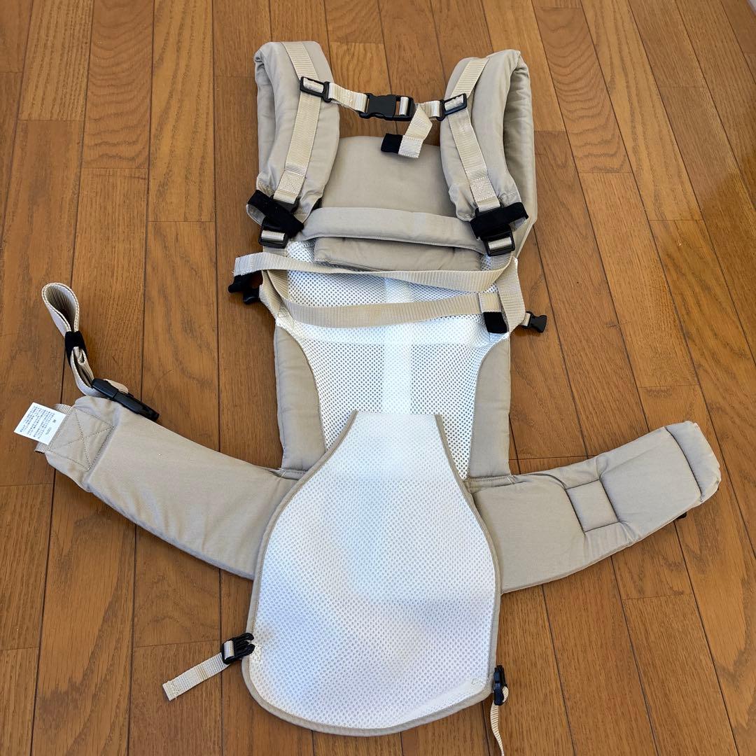 【美品】ベビーキャリー おんぶ紐 だっこ紐 ファムキャリー ベージュ