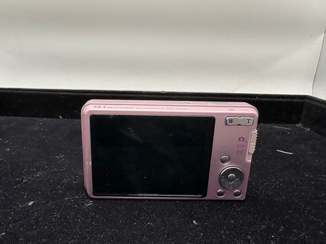 【美品】SONY Cyber-shot DSC-W350D ジュエルピンク