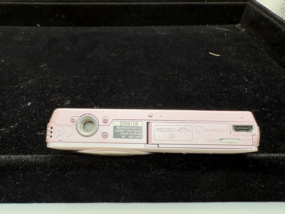 【美品】SONY Cyber-shot DSC-W350D ジュエルピンク