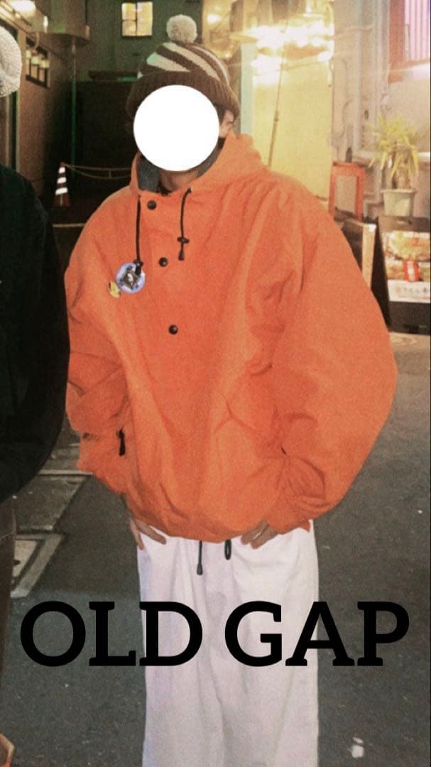 OLD GAP アノラックパーカー　オレンジ