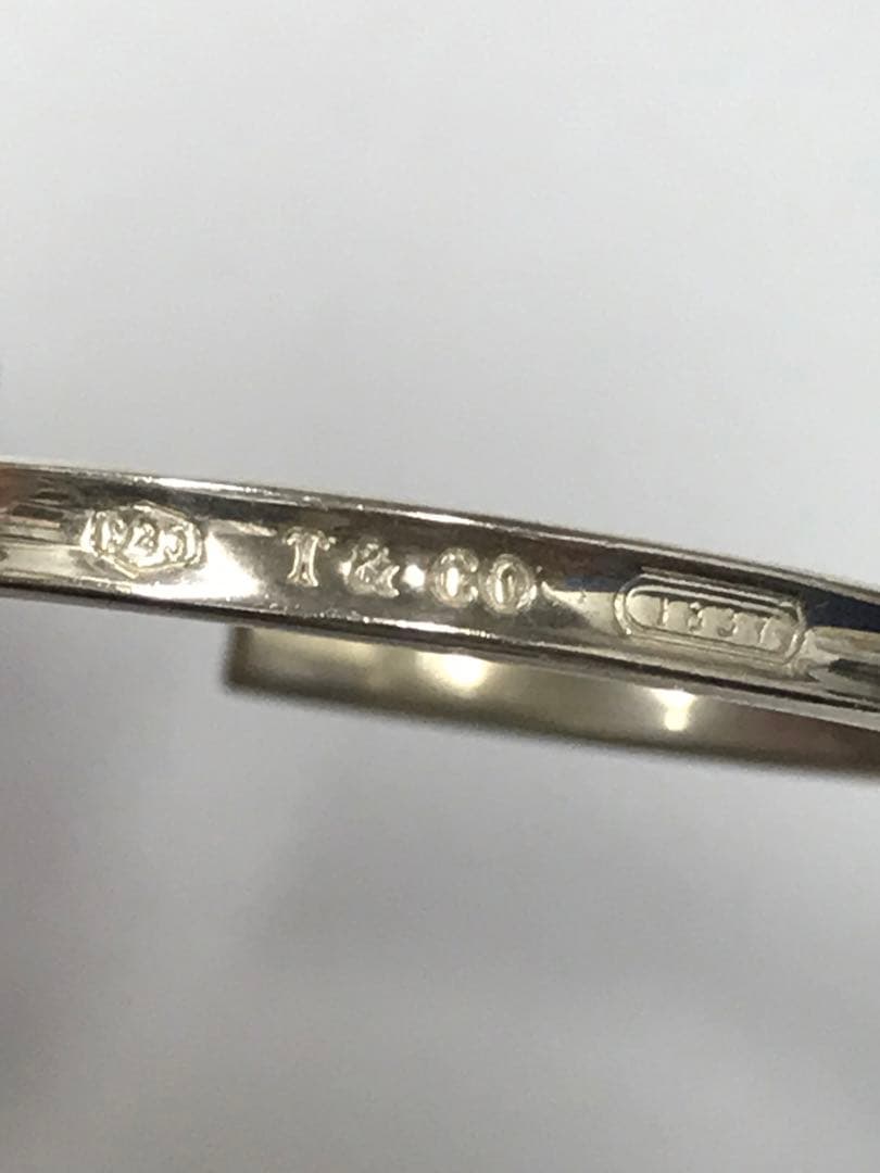 TIFFANY & Co. ティファニー　ナロー　ピアス 925刻印あり