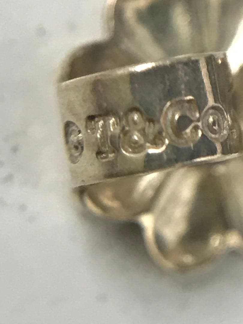 TIFFANY & Co. ティファニー　ナロー　ピアス 925刻印あり