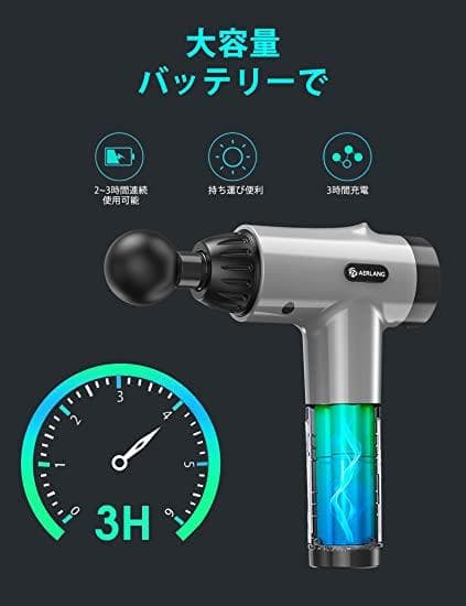 【新品未使用】筋膜リリースガン 全身リフレッシュ道具　Type-C充電式