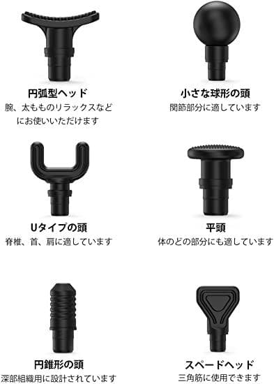 【新品未使用】筋膜リリースガン 全身リフレッシュ道具　Type-C充電式