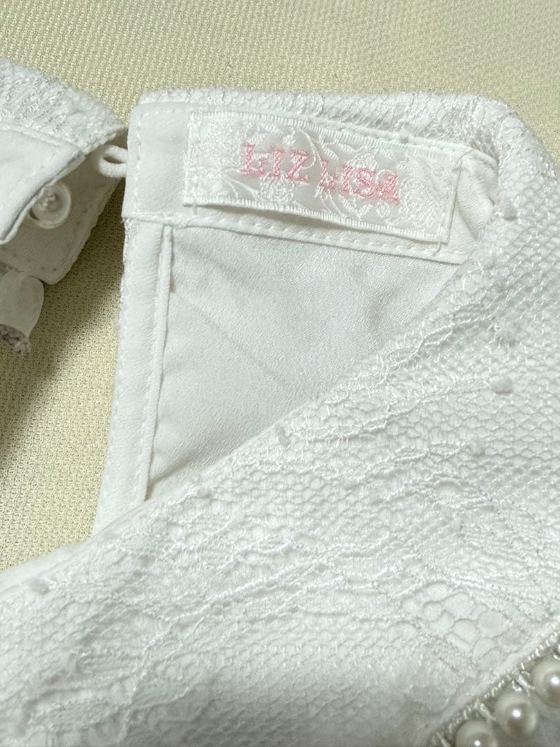 ♡LIZLISA♡BIGリボンオープンショルダーブラウス ♡