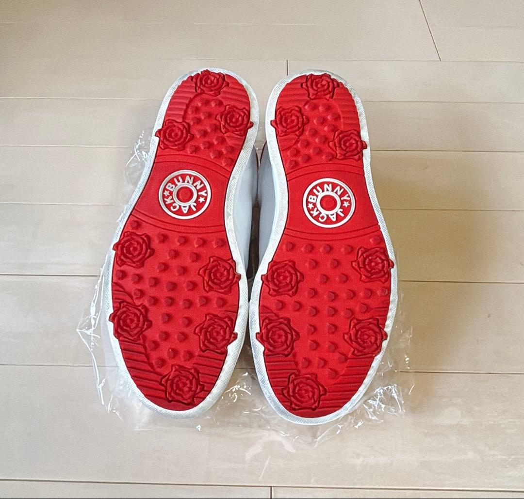 ★ JACK BUNNY スパイクレス ゴルフシューズ ホワイト系 23.5㎝★