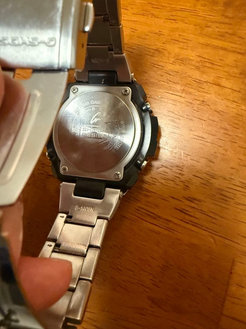 G-SHOCK シルバー/ブラック 時計