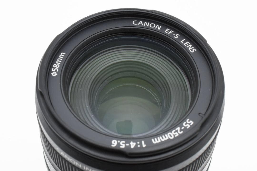 美品 Canon EF-S 55-250mm F4-5.6 IS AA3149