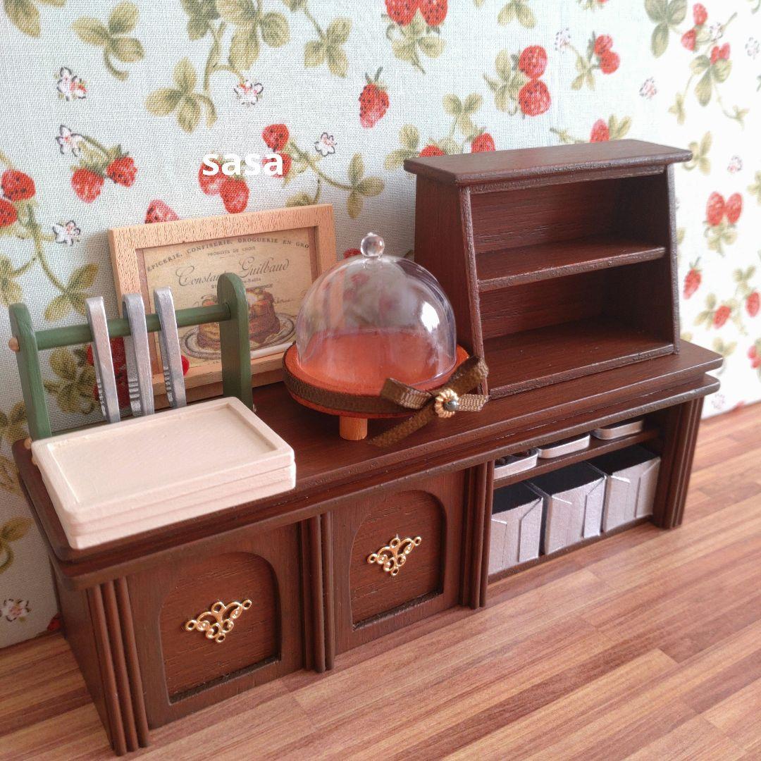 【専用】ミニチュア家具　パン屋さんの家具Ａセット