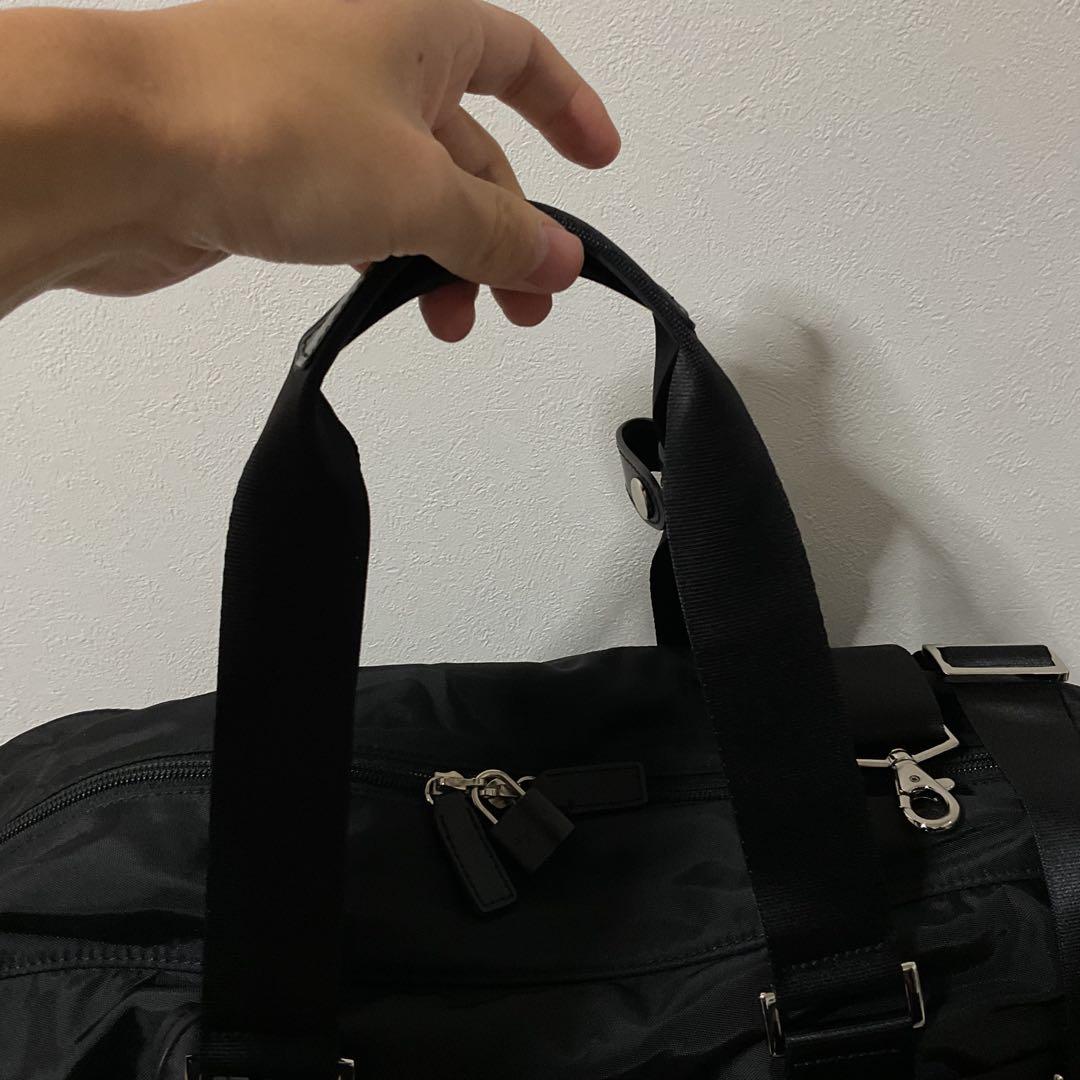 ☆開店セール☆ 新品未使用 美品 アニエスベー クロシェット付 ボストンバッグ