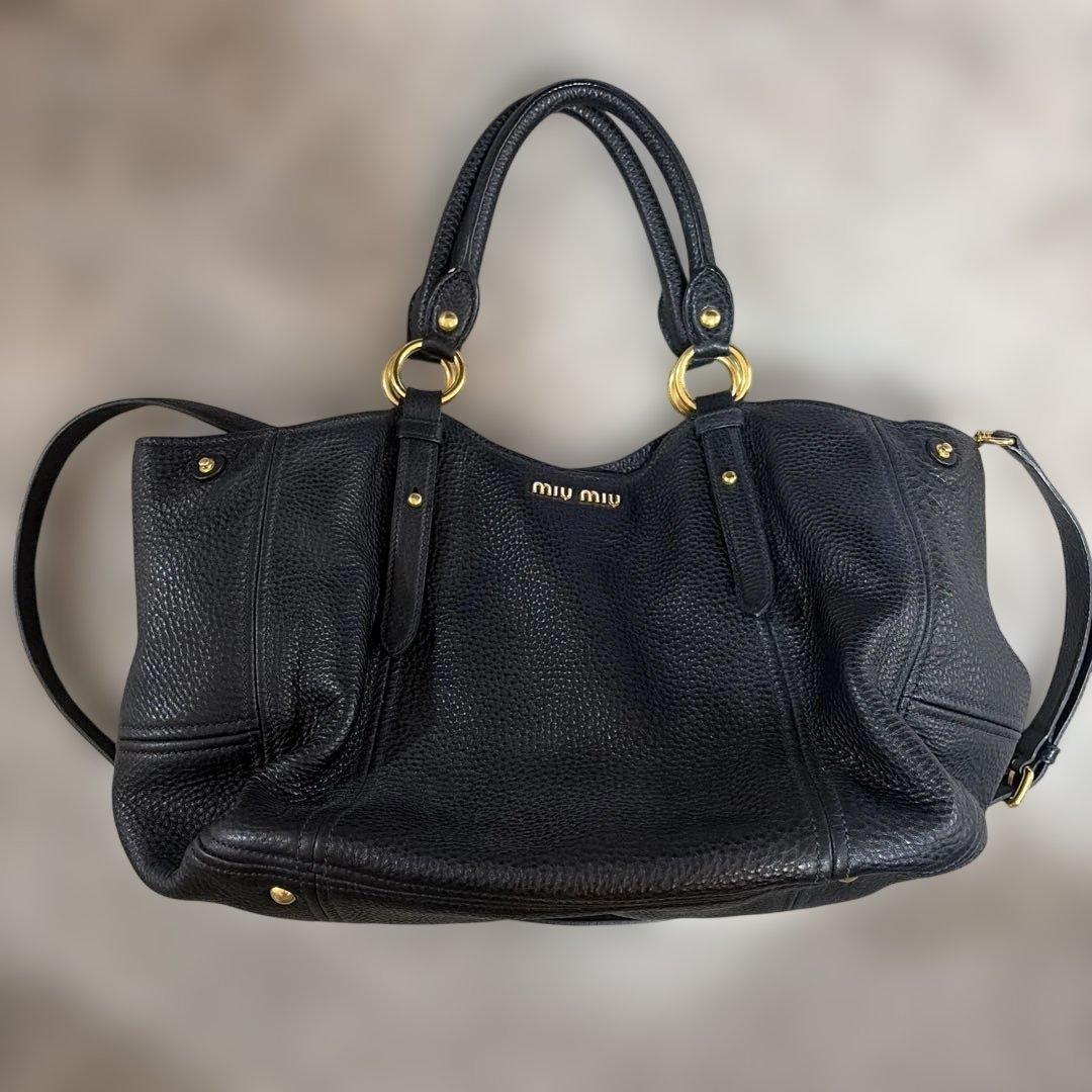 miumiu ヴィッテロダイノ　ショルダーバッグ　ハンドバッグ