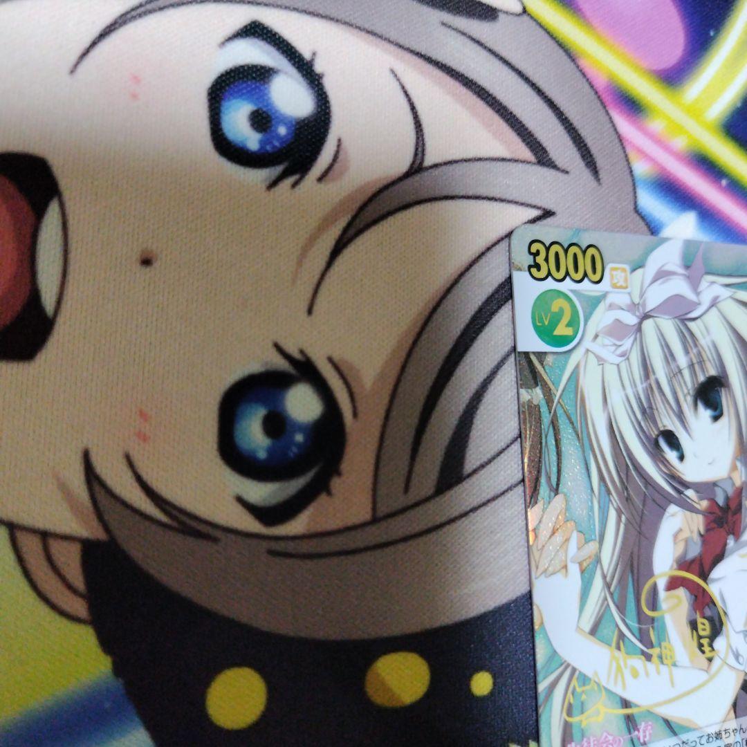 VS ヴィクトリスパーク 富士見 生徒会の一存 椎名 真冬 SP サイン