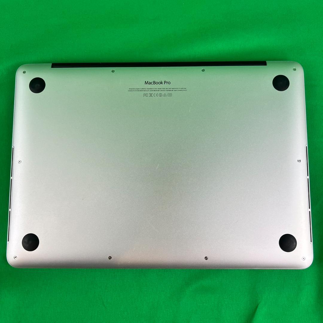 MacBook本体 MacBookPro 13.3 A1502 Core i5 2.4G 4GB