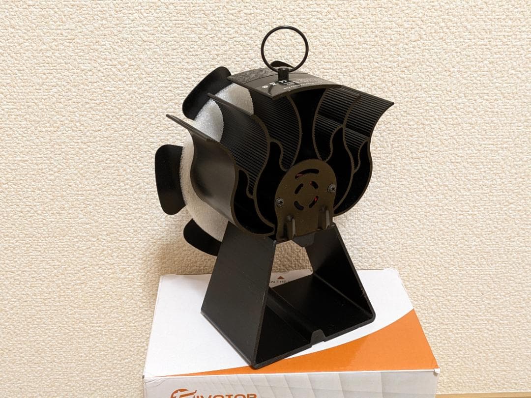 新品　EIVOTOR　ストーブファン　エコファン　薪ストーブ