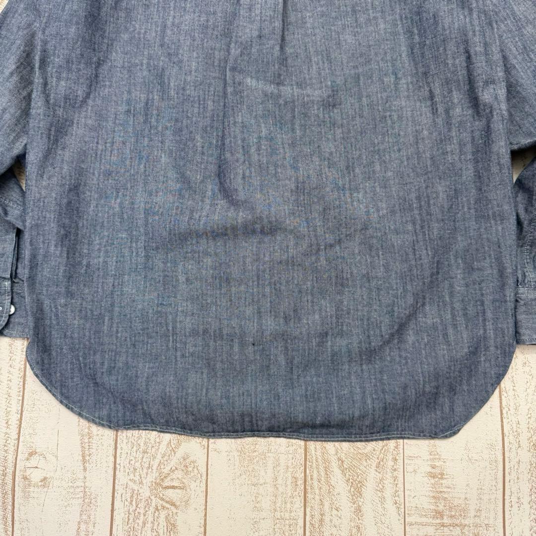 美品USA製【エンジニアードガーメンツ】19th BD Shirt シャンブレー