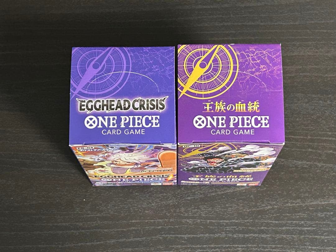 ワンピースカードゲーム エッグヘッドクライシス 王族の血統 BOX テープ付き