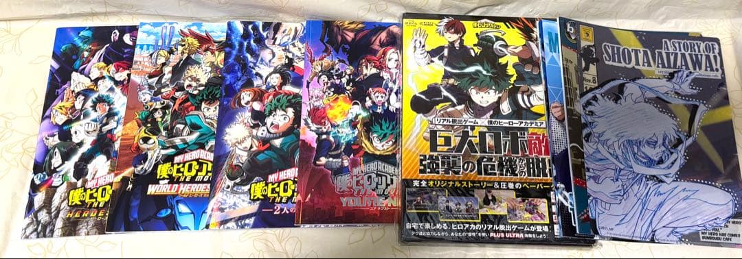 僕のヒーローアカデミア/ヴィジランテ 全巻フルコンプ/他冊子/グッズ