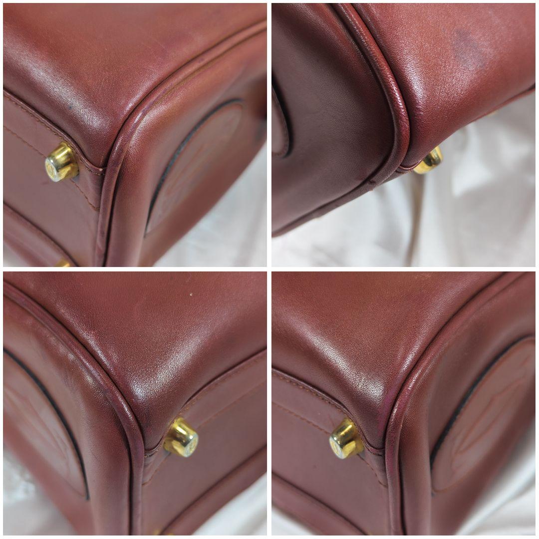 Cartier カルティエ マストライン ボストンバッグ パドロック鍵 付き