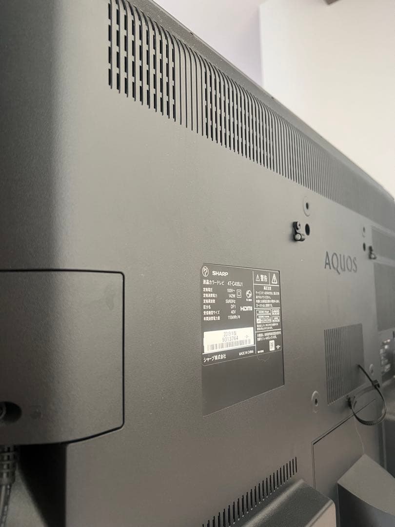 AQUOS液晶テレビ　4T-C40BJ1