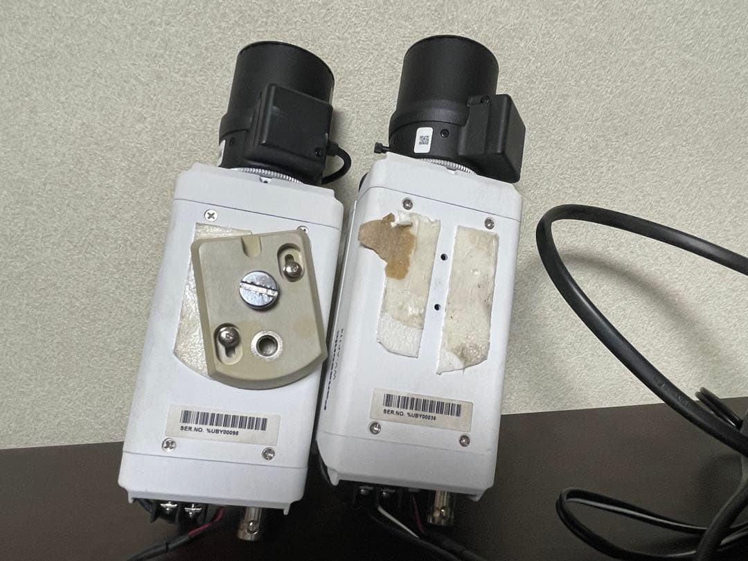 【2台】Panasonic WV-AP114 防犯カメラ