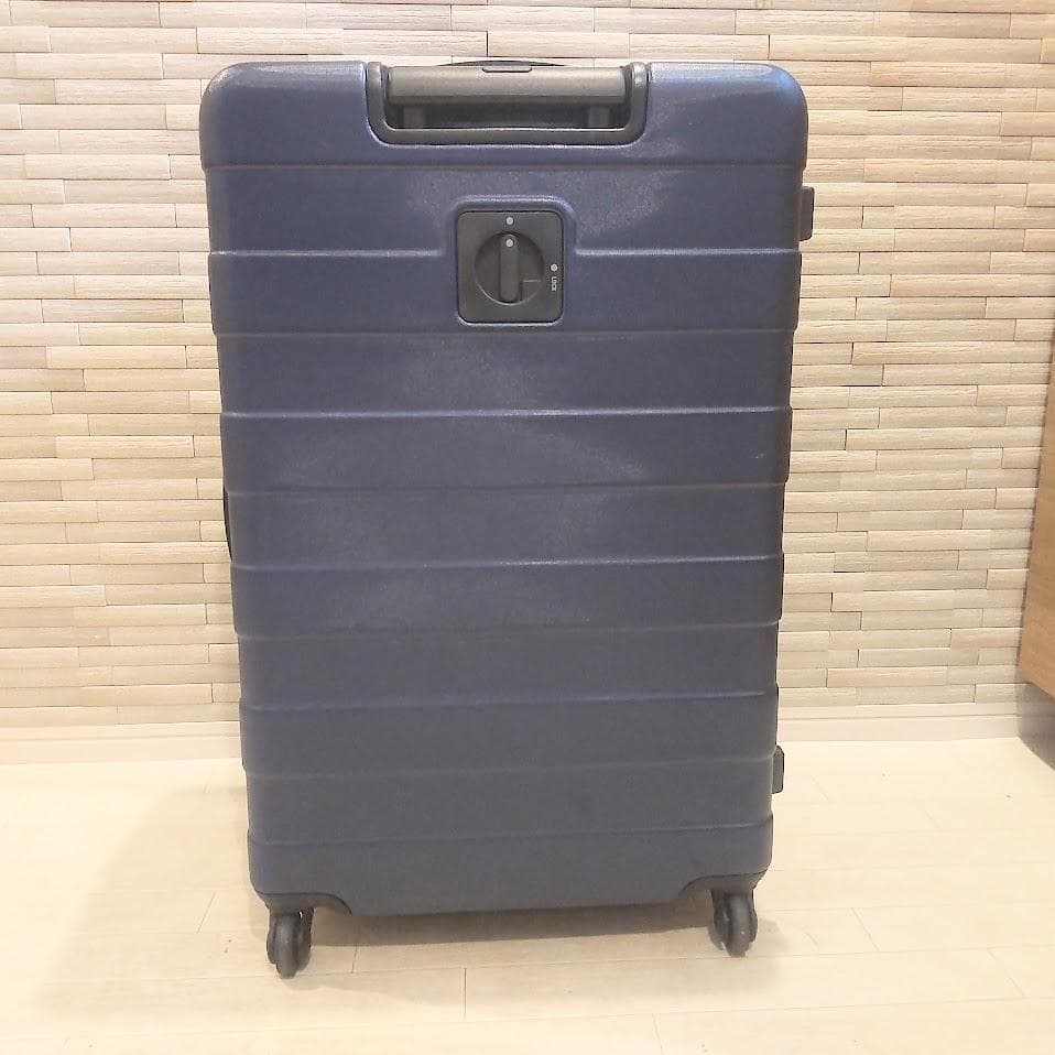 【廃盤】無印良品 バーの高さを自由に調節できるストッパー付き キャリー 85L