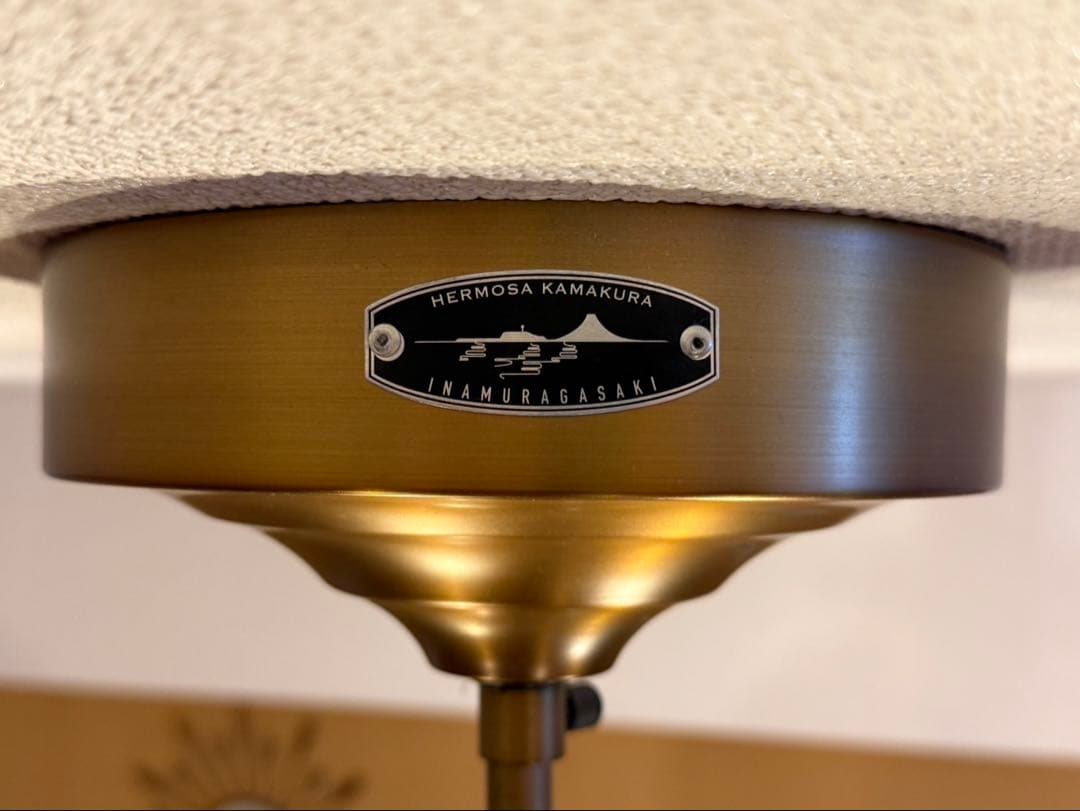 unico MOON CROSS LAMP エジソン電球