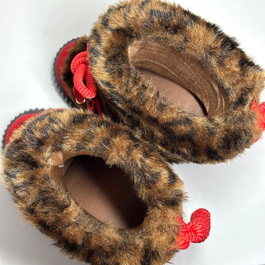 YELLO PAOUTU FAUX FUR BOOTS ファーブーツ Sサイズ