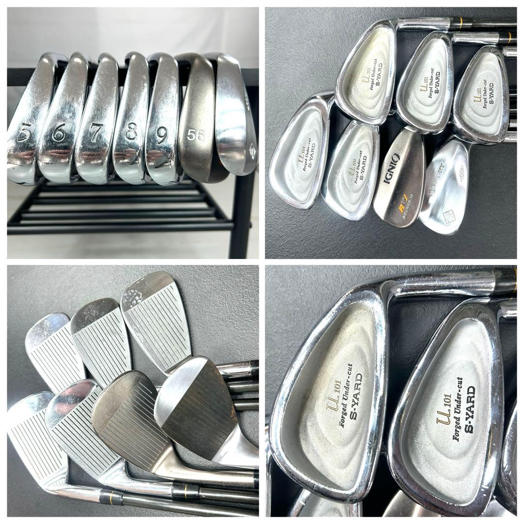 本格派 メンズゴルフクラブ 12本 フルセット ゴルフセット 豪華 お試しセット
