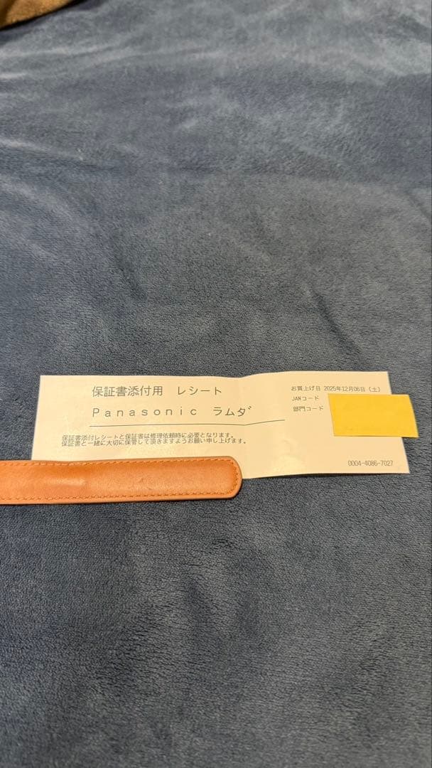 Panasonic ラムダッシュ パームインライト