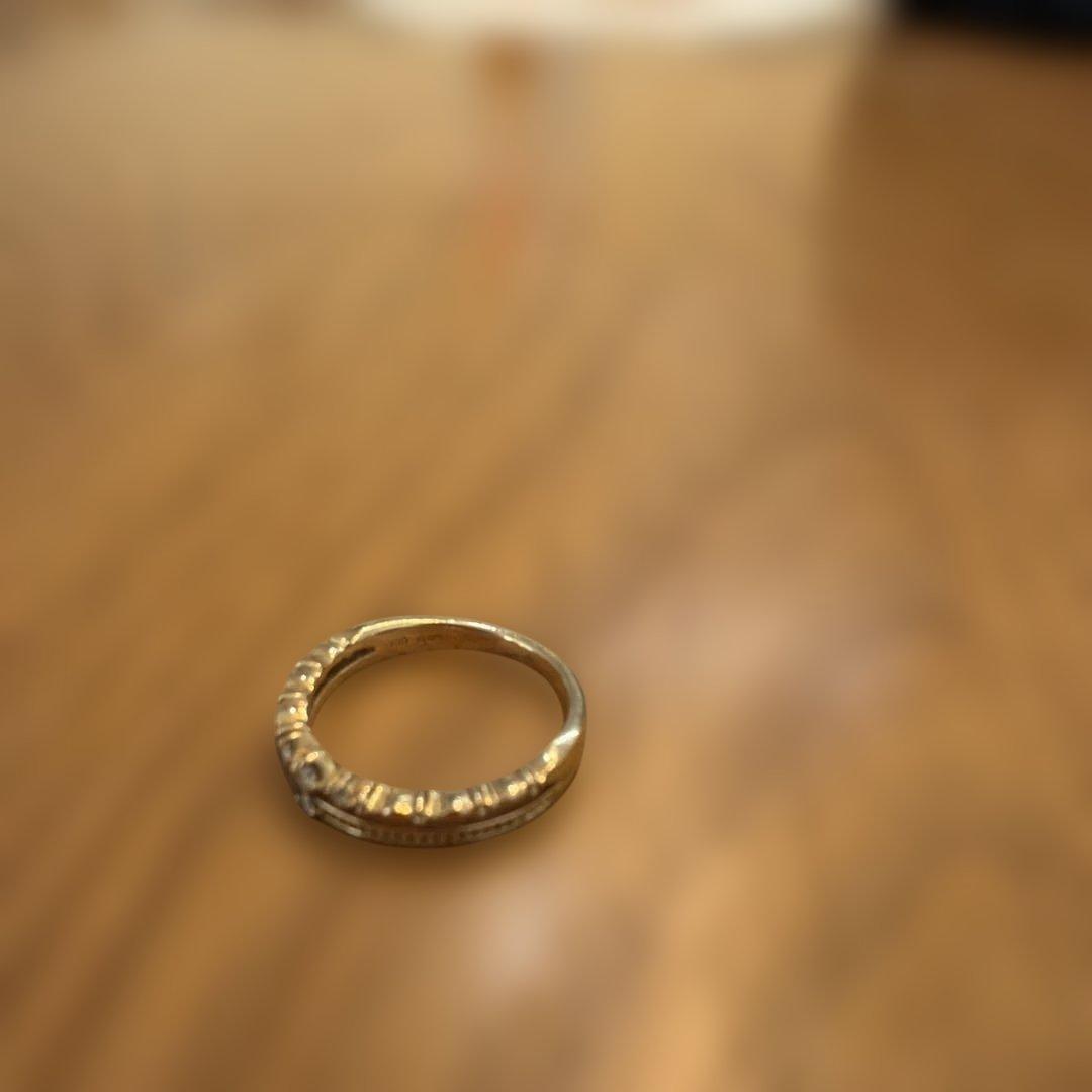 k10ダイヤモンドピンキーリング