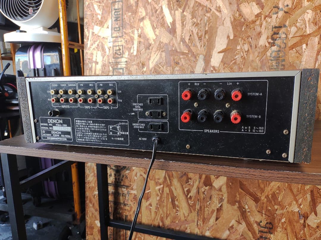 DENON デノン PMA-760 通電確認済 動作未確認 プリメインアンプ