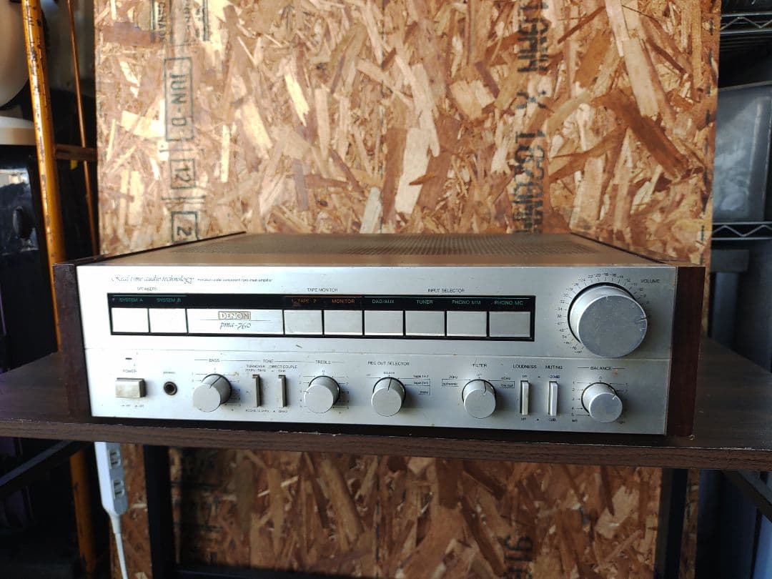 DENON デノン PMA-760 通電確認済 動作未確認 プリメインアンプ