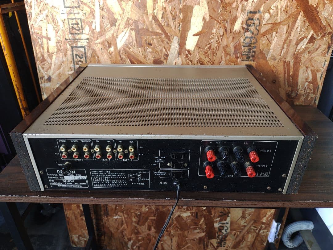 DENON デノン PMA-760 通電確認済 動作未確認 プリメインアンプ