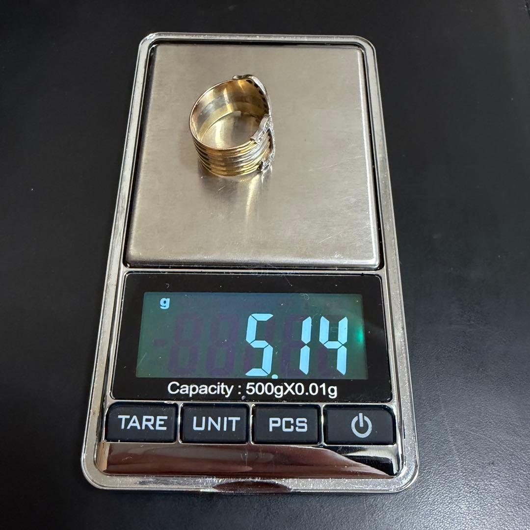 Cartier カルティエ リング 750 K18 2C 51サイズ ダイヤ