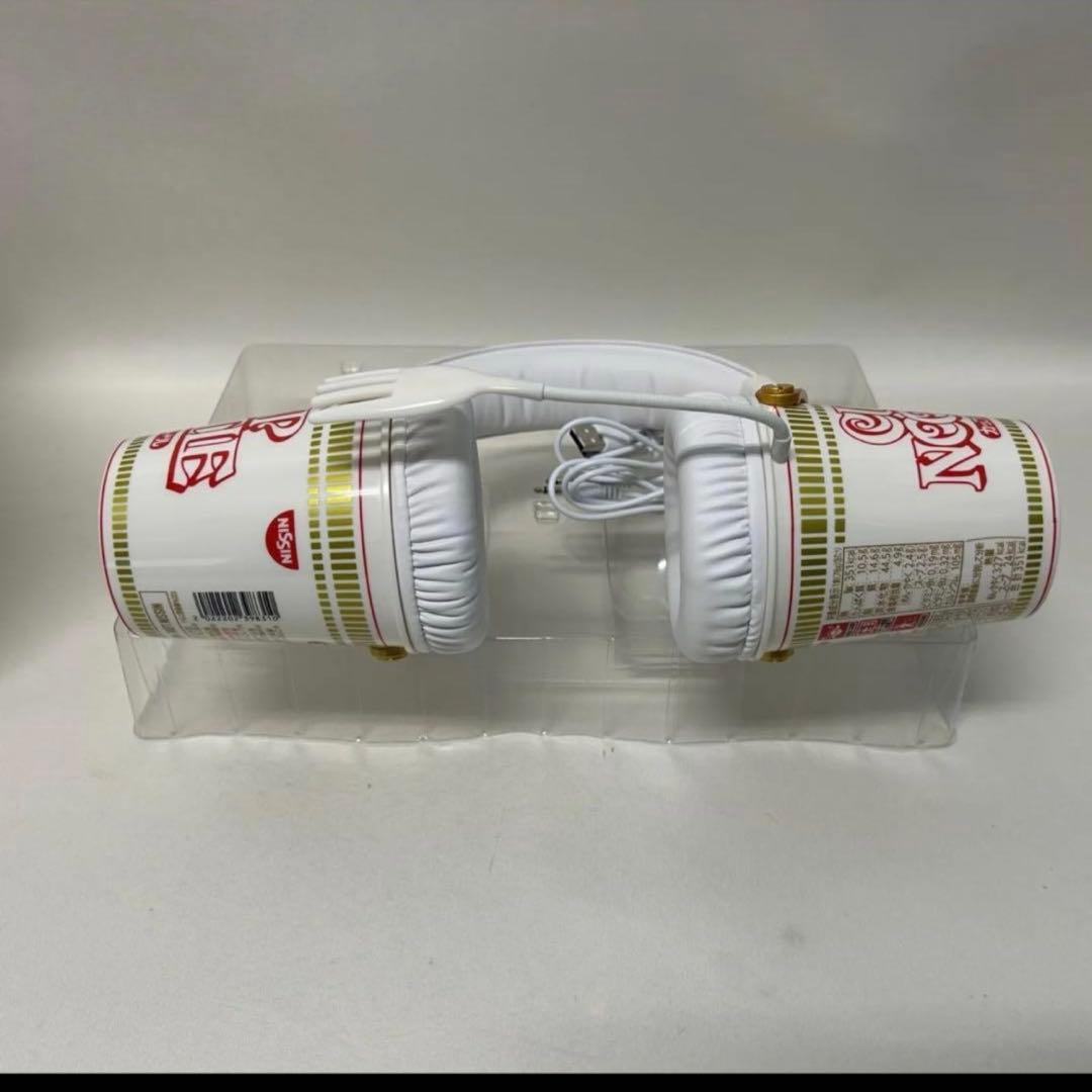 【非売品】カップヌードル Bluetooth(有線可能)ヘッドホン