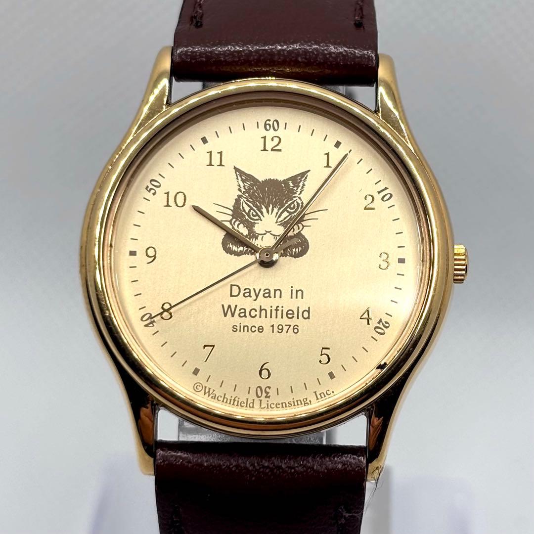 ダヤン わちふぃーるど 原画展限定 ゴールド レディース 稼働品 新品電池