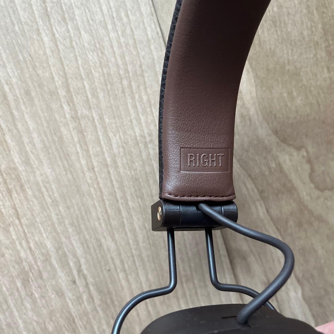 極美品　Marshall major ⅴ マーシャルヘッドホン　ブラウン