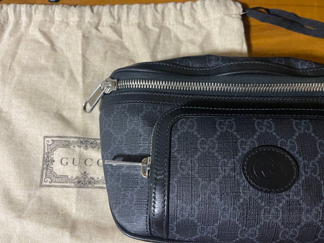 【ノラ】GUCCI GGラージ ベルトバッグ