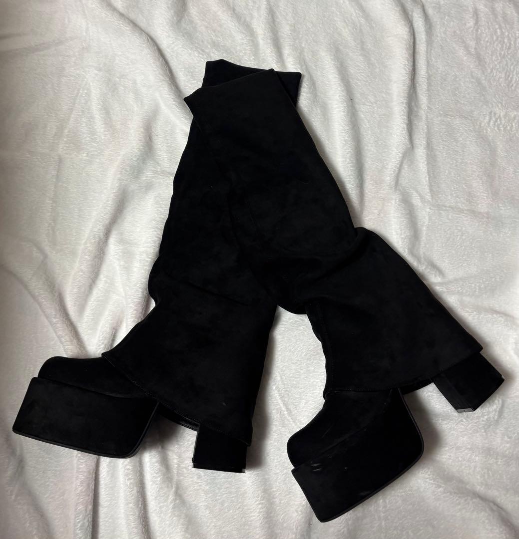 m*s様 ルーズフレアカバーフィットブーツ