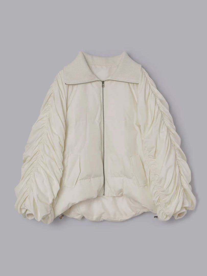 【タグ付き】olu. ボリュームギャザーダウン アウター