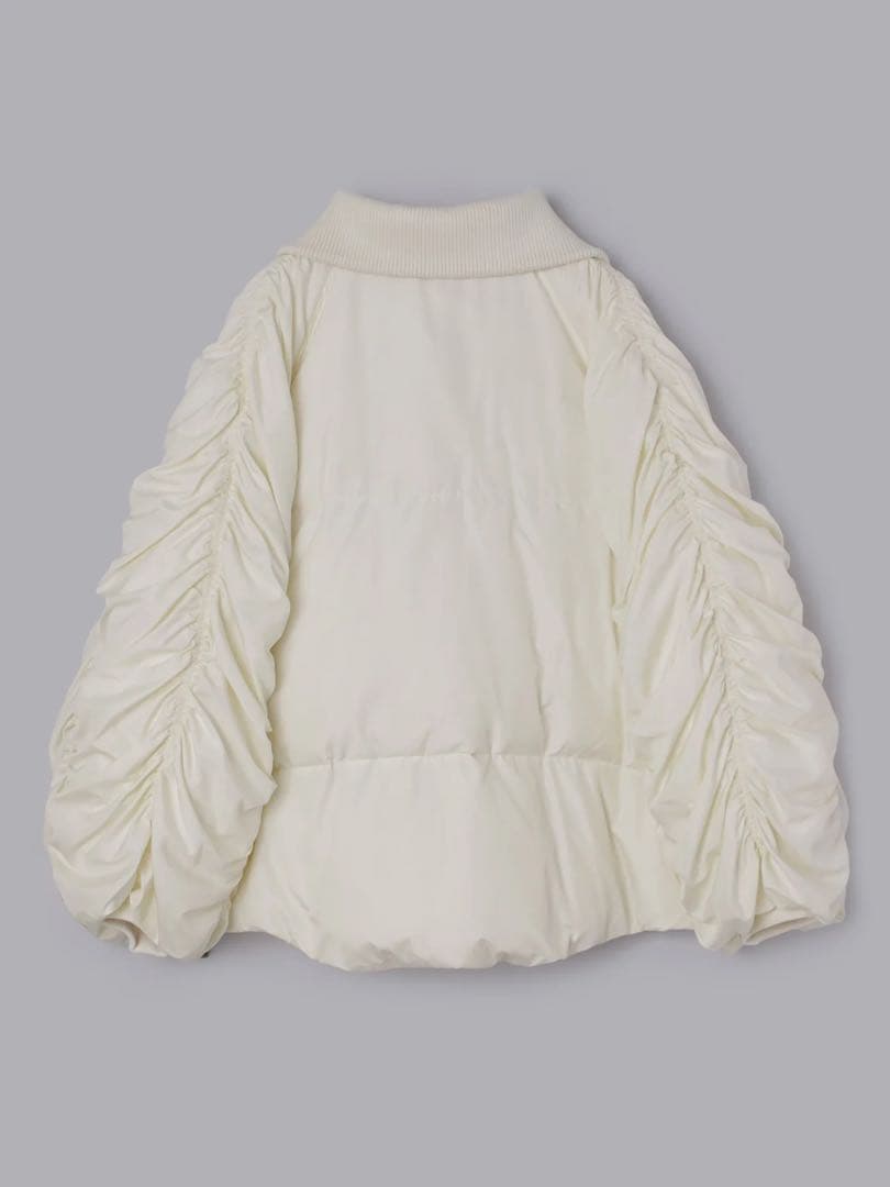 【タグ付き】olu. ボリュームギャザーダウン アウター