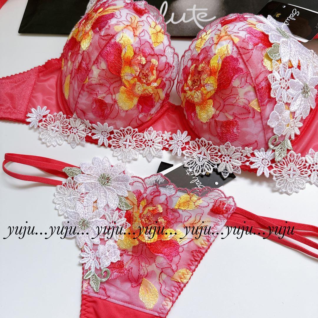 ワコール/サルート 51 新品タグ付 P-upブラTバック F70 SG