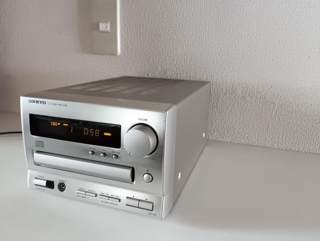 ONKYO CR-185 オンキョー CDチューナーアンプ 美品 ☆ DD