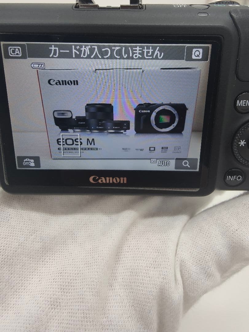 Canon EOS M ミラーレス一眼カメラ ダブルレンズセット